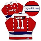 Mike Gartner Washington Capitals Autographed/Hand Signed Hockey Jersey