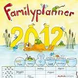Produkt-Bild: Familienplaner 2012. Brosch&uuml;renkalender 30 x 30 cm: Mit 6 Spalten - inkl. Ferienterminen