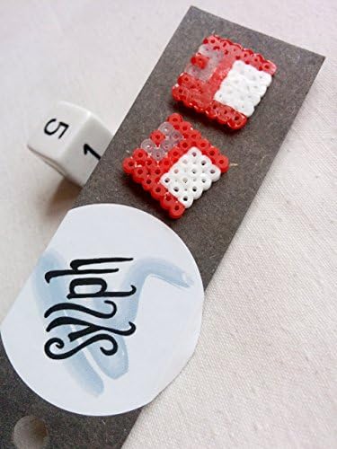 Hama pixel jewelry - Geek-IT (red)