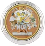 The Simpsons Illuminating Wall Clock - Moe's Tavern Design