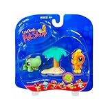 Littlest Pet Shop Pet Pairs Figures Turtle & Toucan Bird