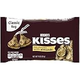 Kisses Milk Chocolate with Almonds, 11-Ounce Bags (Pack of 6)