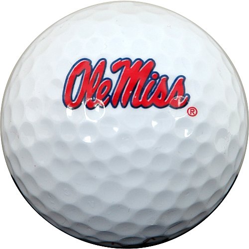 Team Effort Mississippi Rebels Golf Ball 3 Pack