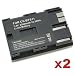 2 PACK 2000mAh Battery for Canon BP-511A BP-511 BP511 [Camera]