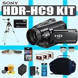 Sony HDR-HC9 6MP MiniDV High Definition Handycam Camcorder + Deluxe Accessory Kit