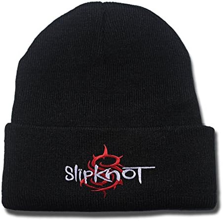 Slipknot Heavy Matel Rock Band Beanie Fashion Unisex Embroidery Beanies Skullies Knitted Hats Skull Caps
