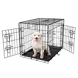 Brand New 24 Elitefield Two Door Folding Dog Crate 24 Long X 18 Wide X 21 High, Product Quality Guarantee, 100% Money Back Guarantee, Customer Satisfaction Guarantee, 5-size and 3-color Metal Crates, 4-size and 4-color Soft Crates, 5-size Metal Pens, 3-size Soft Pens, for more information, please cl