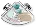BINO SMARTSUCTION Rust Proof Stainless Steel Shower Caddy, Corner Shelf
