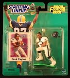 FRED TAYLOR / JACKSONVILLE JAGUARS 2000-2001 NFL Starting Lineup Action Figure & Exclusive NFL Collector Trading Card