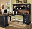 Ashley Furniture Brush Hollow Corner Modular Desk System - Free Shipping!