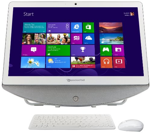 Buy Packard Bell OneTwo 20 inch All in One Desktopp PC (AMD E1 1200, 4Gb RAM, 500Gb HDD, DVDRW, LAN, WLAN, Integrated Graphics, Windows 8) Promo Offer