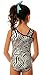 TumbleWear Big Girl's Mani Wild Turquoise Zebra-Child: 10-12
