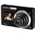 Samsung ST550 Digitalkamera (12 Megapixel, 4,6-fach Zoom, 8,9 cm (3,5 Zoll) Touchscreen, Front Display mit 1,5", Bildstabilisierung) black