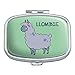 Llombie Llama Zombie Rectangle Pill Case Trinket Gift Box