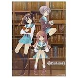 涼宮ハルヒの憂鬱 「長門有希の100冊」 描き下ろしポスター(32頁折) ザ・スニーカー2006年10月号付録