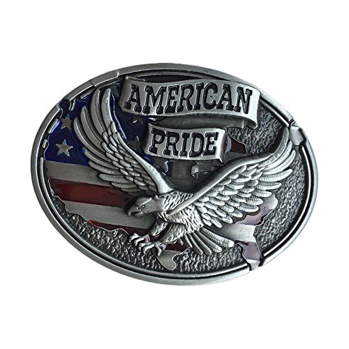 Pancy American Pride Soaring Eagle Belt Buckle