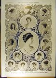 1911 QUEEN MARY CORONATION LADIES ATTENDING WESTMINSTER