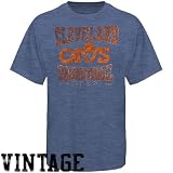 '47 Brand Cleveland Cavaliers Heather Blue Basketball Premium Vintage T-shirt