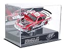 Elliott Sadler 1/24th Die Cast Display Case with Platform and Race Used Metal