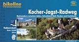 bikeline Radtourenbuch: Kocher-Jagst-Radweg: Radwandern zwischen Aalen, Schw�bisch Hall, Neckar und Crailsheim, wetterfest/rei�fest