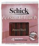 Schick Personal Touch Refill Blades with Vitamin E & Aloe - 4 Ea/ Pack (2 Packs)