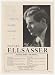 1948 Organist Richard Ellsasser Photo Booking Print Ad