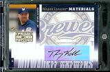 2005 Donruss Prime Patches Danny Kolb Milwaukee Brewers Autograph Baseball Card!
