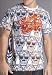 Designer of Ed Hardy, Christian Audigier "Sugar" Mens Tee - Winter White