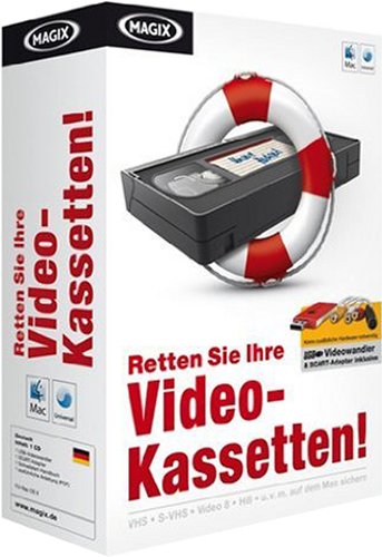 MAGIX Retten Sie Ihre Videokassetten  (Mac Edition)
