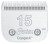 Oster CryogenX Professional Animal Clipper Blade, Size # 15