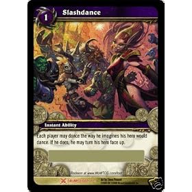 Slashdance Loot Card 1/3 - World of Warcraft WOW Drums of War