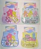 Set of 4 Care Bear Vinyl Infant Bibs