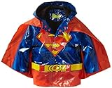 Western Chief Little Boys' Superman Forever Rain Coat, Blue, 5/6