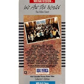 We Are the World: The Video Event ( USA for Africa - Collector's Edition) [VHS]