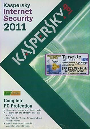 Kaspersky Internet Security 2011 1 PC 1 Year + FREE TuneUp Utilities