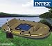 Intex 68324 aufrüstbar zum Motorboot Grösse 315x65cm Boot Schlauchboot Angelboot 400kg/4 Pers.Excursion 4