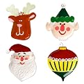 North Pole Shaped Plate Set of 4