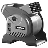 Air King 3-Speed Pivoting Utility Blower with Grounded Outlets #9550/9552