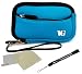 Baby Blue - Trim Slim Protective Soft Neoprene Cover Carrying Case Sleeve with Extra Pocket for Canon Power-Shot ELPH 500 HS ELPH 510 HS S95 SD970 IS SD1300 IS SD1400 IS SD3500 IS SD4000 IS SD4500 IS SX210 IS SX220 HS SX230 HS Powershot Point and Shoot Digital Camera + Includes a anti glare screen protector, will protect from any small scratches and dirt.