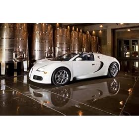 A4 10x8 Gloss Glossy Art Photo Print bugatti veyron grand sport 02.jpg