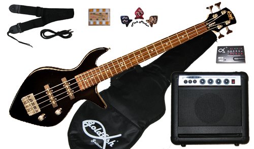 Bassfish Bass Guitar Package – Black