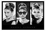 Empire 330659 Audrey Hepburn - Triptych - VIP Poster Plakat Druck - 91.5 x 61 cm