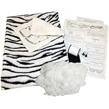 Haan Crafts Toy Bengal Tiger Stuffed Animal Beginner/Kids Sewing Kit