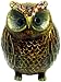 Cute Brown Owl Bejeweled Trinket Box