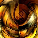 Digital Artwork Design 10 - Set Of 4 Ceramic Tile Coasters