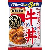 グリコ DONBURI亭 牛丼3食パック 420g(140g×3食)