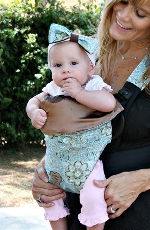 Picture of Baby Bella Maya Baby Carrier Cover in Couture Ocean Mist - Carrier Typ Active B0014CMFJ2 (Baby Carriers)