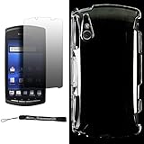 Clear Smooth Design Cover / 2 Piece Snap On Crystal Protective Hard Case fo ....