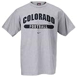 Nike Colorado Buffaloes Ash Football T-shirt at Nike