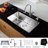 30 in. Single Bowl Soap Dispenser